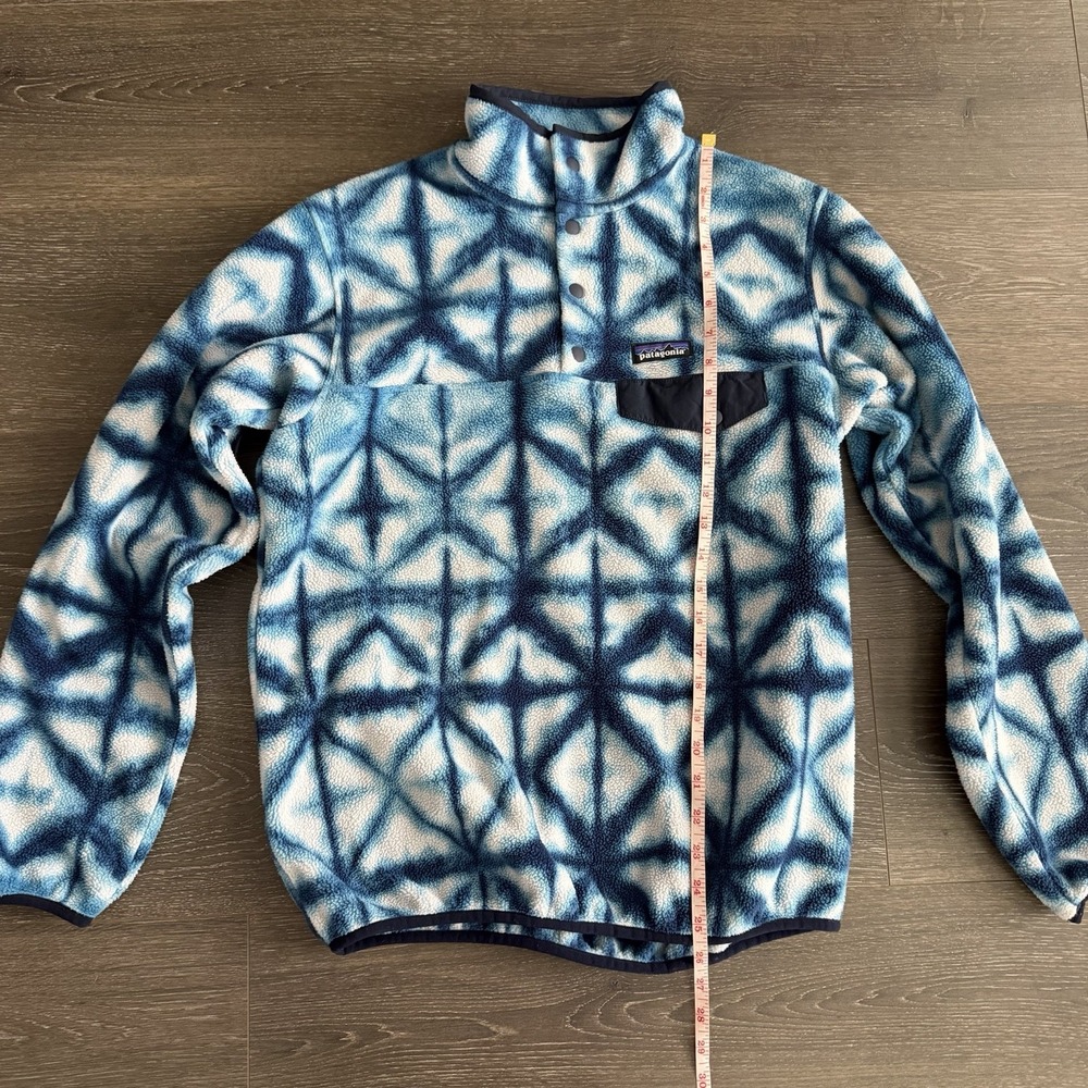 Patagonia Lightweight Synchilla Snap T Fleece Pullover Womens M Aztec Gorpcore - Picture 5 of 9